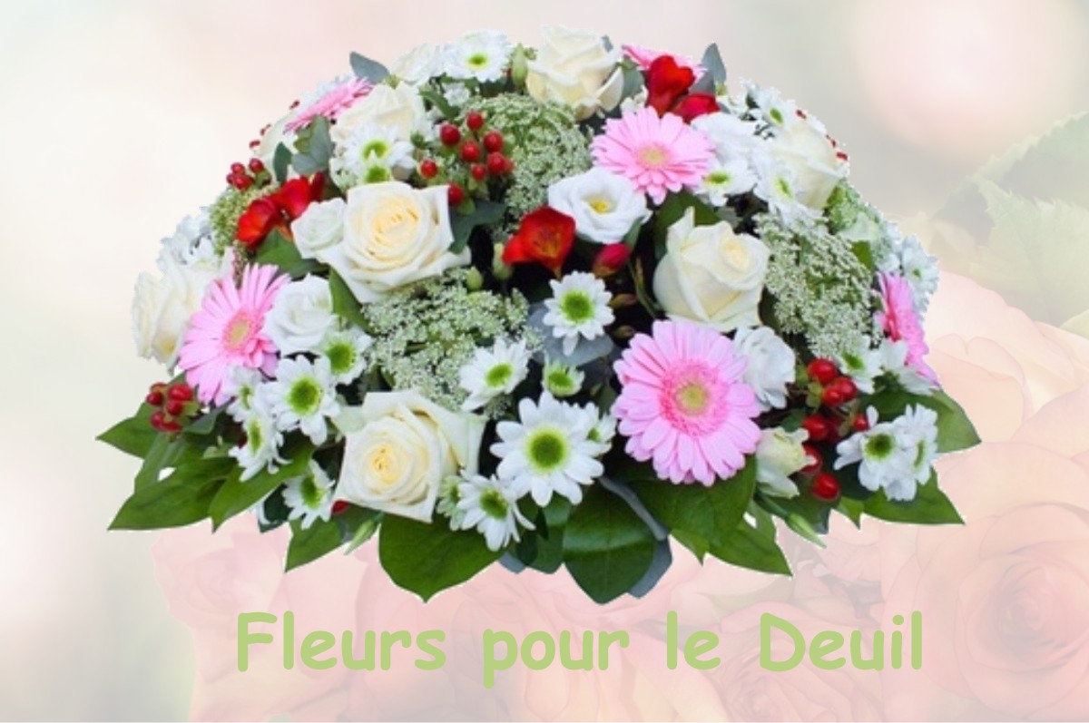 fleurs deuil LUSSAC-LES-CHATEAUX